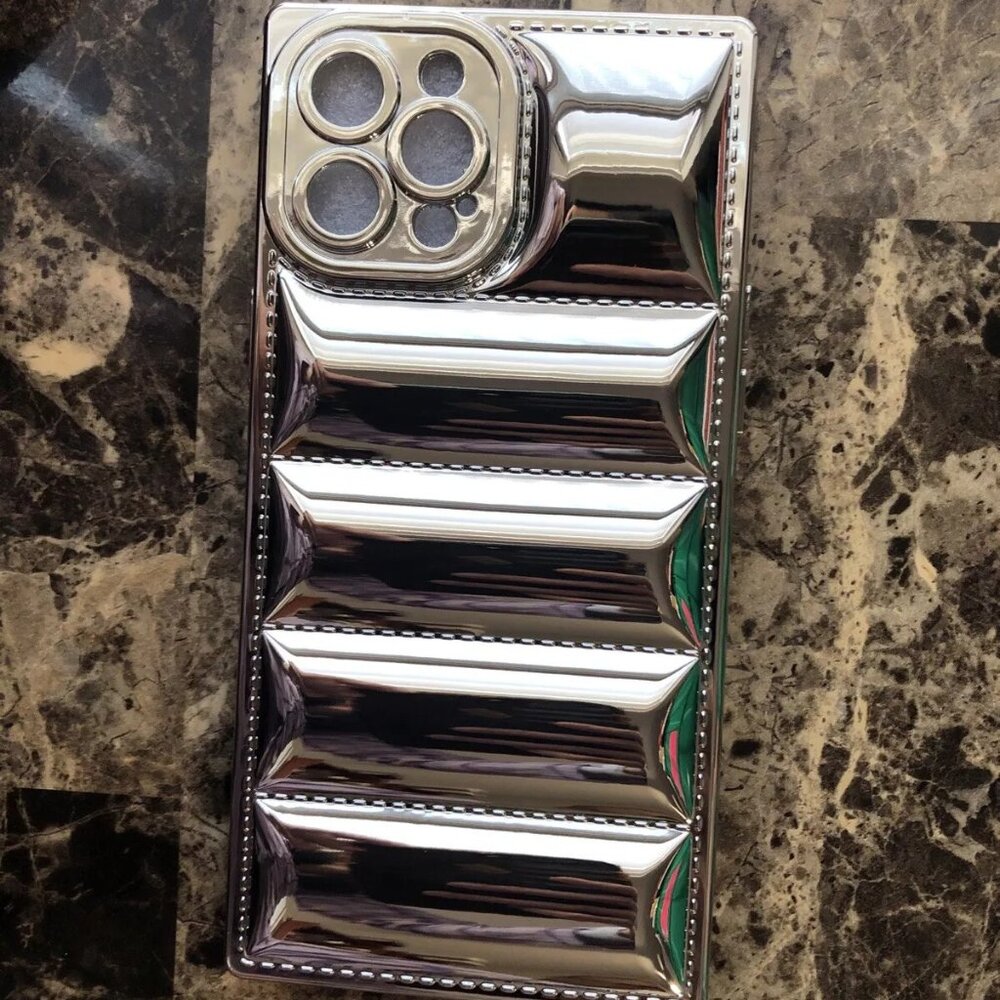 Cocomii Square Silver For iPhone 12 Pro Max Phone Cover Case New Open Packaging